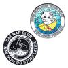 Cat Nap Club Enamel Pins Fun Kitten Boat Nap Now Do Stuff Later Brooches Lapel Badges Cute Animal Jewelry for Friends