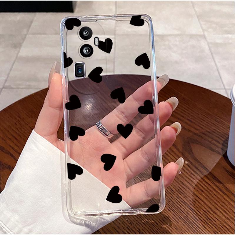 For OPPO Reno 10 Pro Plus 5G Phone Case Reno 10 Pro+ Clear Luxury Cute Love Rabbit Funny Soft Silicone TPU Protective Back Cover