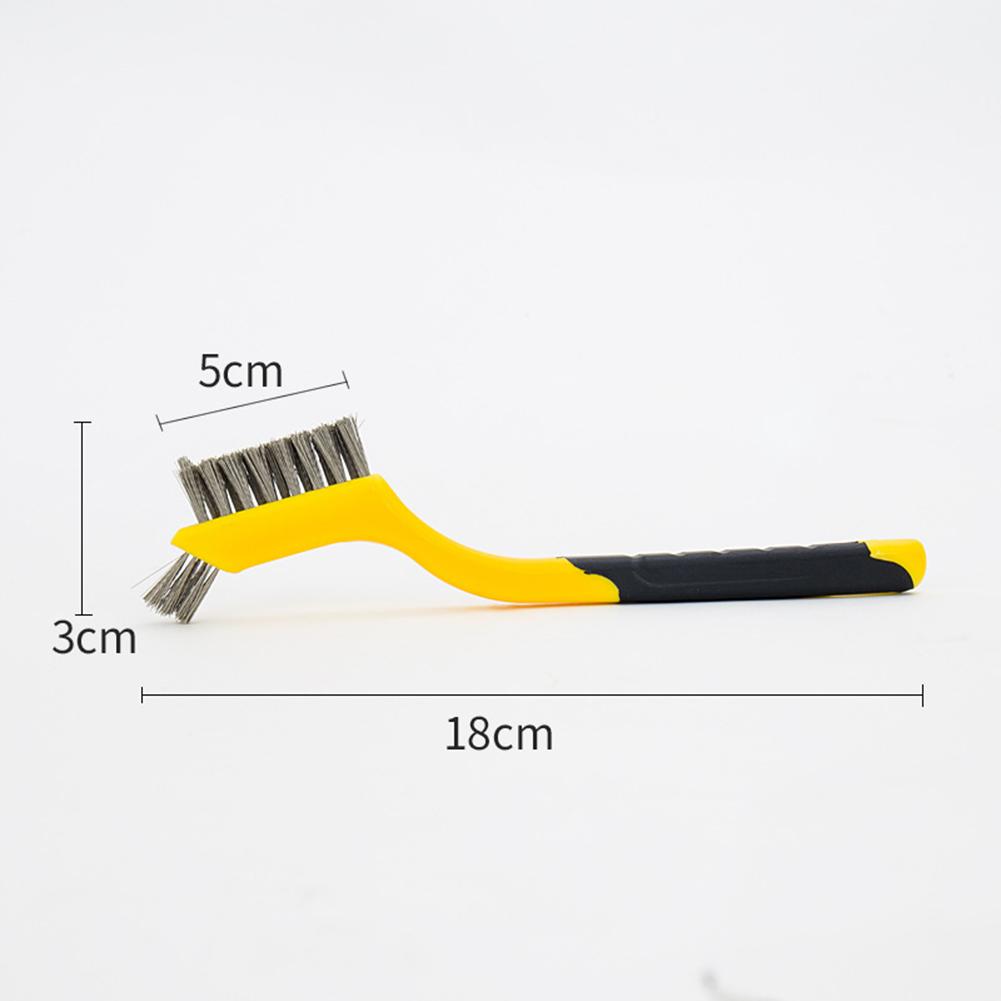 Mini Wire Brush Brass Nylon & Stainless Steel Brushes Rust Remover Clean Polish Drill Brush Set Brosses Cepillo Taladro Tools