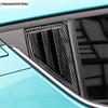Rear Window Shutter Louver Sunshade Blind Panel Cover Trim For Toyota C-HR CHR 2016 -  ABS Carbon Fiber Accessories Exterior