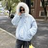 The tooling faction overcomes the women's short cotton-padded clothing, the new winter and winter clothing thickened cotton-padded jacket.