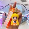 Sailor Moon Keychain: Cute Cartoon Figure Bag Pendant Keyring