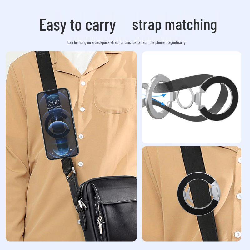 Support de téléphone pliable et multifonctionnel MagSafe - Double face avec support magnétique ultra-puissant