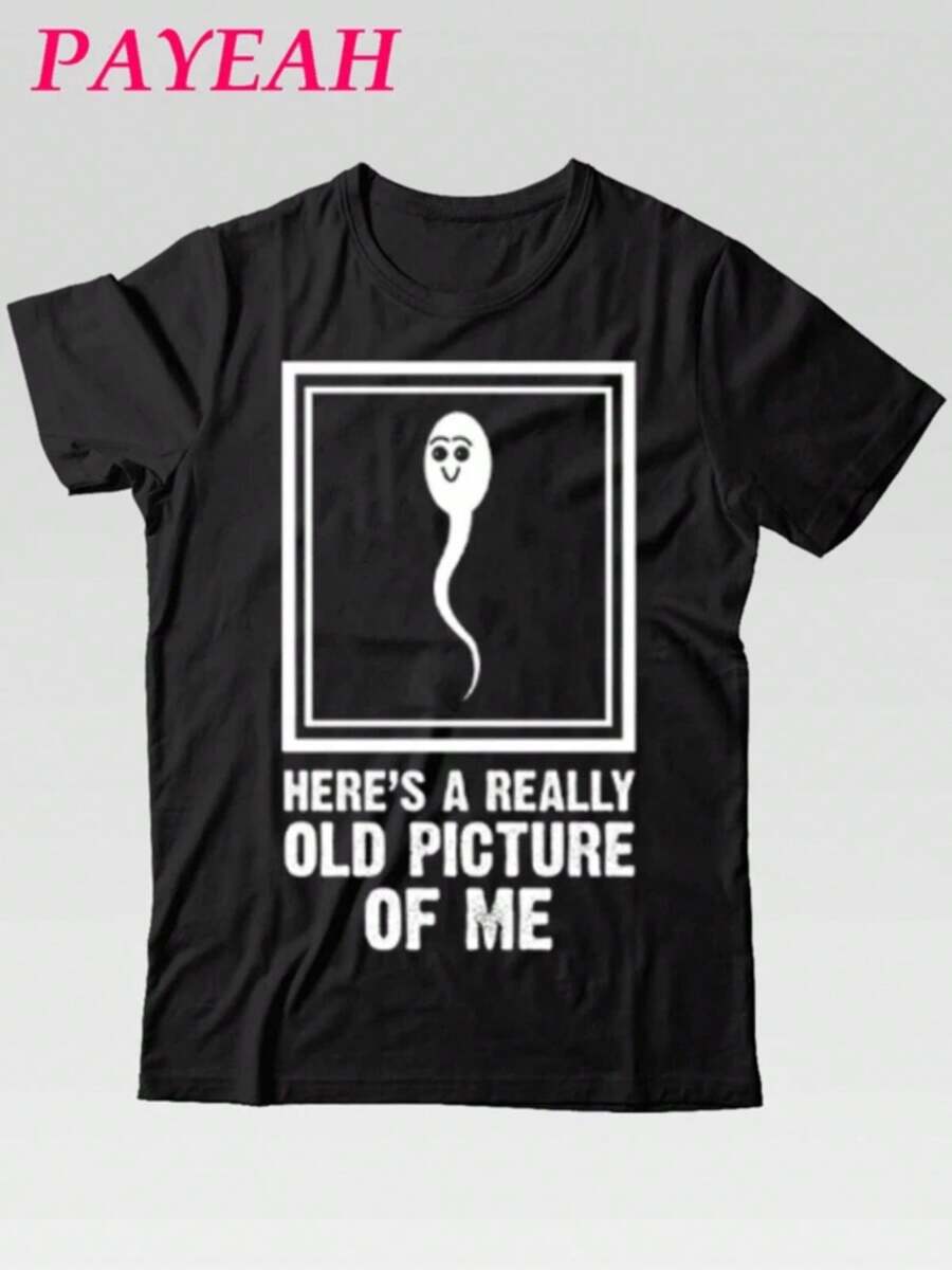 

Graphic-Shirt Cotton Tees Size PlusPAYEAH This Is A Very Old Photo Of Me Funny Meme T-Shirt (Single 5XL різнокольоровий