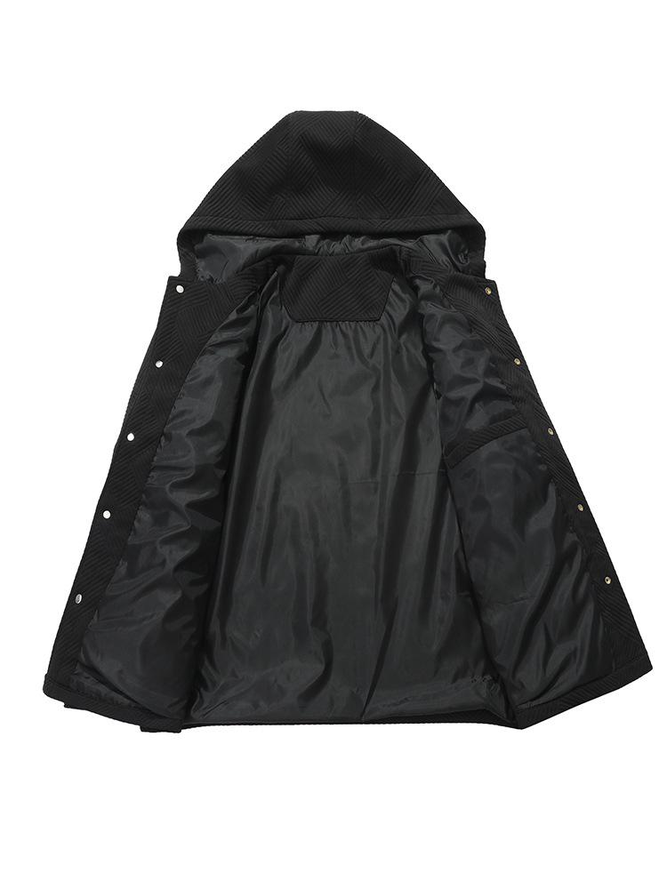 Men's Plus Size American Style Hooded Jacket - Spring/Autumn Trend