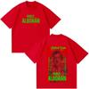 Singer Pablo Alborán Kmo Global Tour 2026 Print TShirt Men Women Hip-hop Vintage T-shirts Short-sleeved Loose Aesthetic T Shirts