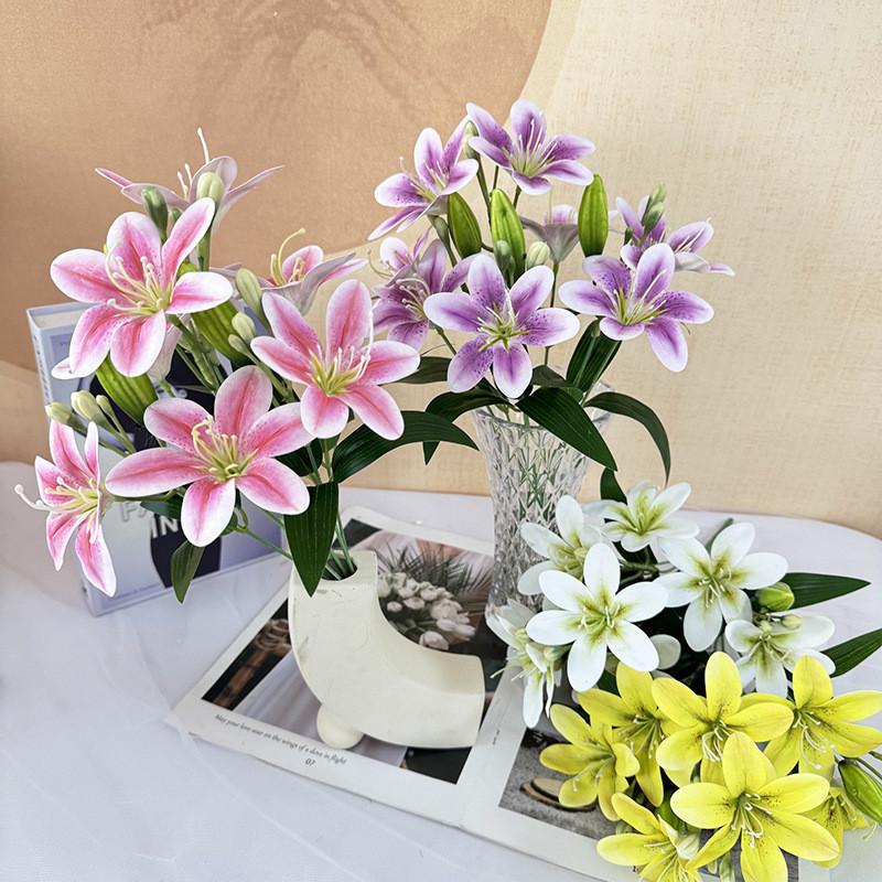 Lily Lifelike Blossom Arrangements For Wedding Venue Decor And Photography Props