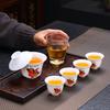 Year of the Horse Christmas Immediately Ruyi Tea Set Gift Box Set Birthday Wedding Companion Housewarming New Home Annual Meeting Happy