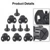 5PCS Engine Lower Guard Expansion Nut Screw WHT003491 For Tiguan ID For Aero