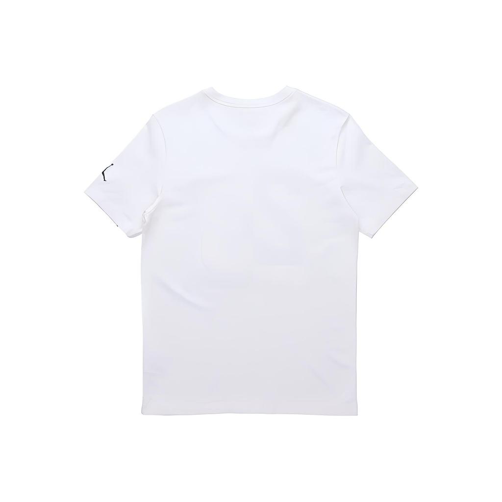 T-shirt sportiva da basket Air Jordan a maniche corte e girocollo da uomo, top bianchi CZ2349-100