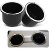 2 PCS Car Cup Holder Insert, Plastic Large Capacity Boat Cup Holders, Universal Cup Holder Replacement Accessories, Suitable for Most Cars, RV,
