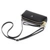 Γνήσιο Δερμάτινη Γυναικεία Τσάντα Crossbody - Νέα Μόδα Δερμάτινη Τσάντα Ώμου για Κινητό, Μεγάλη Τσάντα-Πορτοφόλι με Υφή Λίτσι, Μικρή Γυναικεία Τσάντα