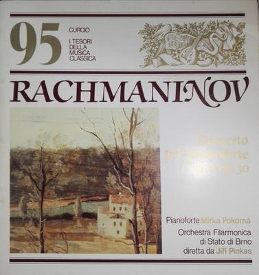 LP Record SERGEI VASILYEVICH RACHMANINOFF, MI - Concerto N. 3 In Re Min. Per Pianof TMC95 Curcio 1981 Italy Classical Used