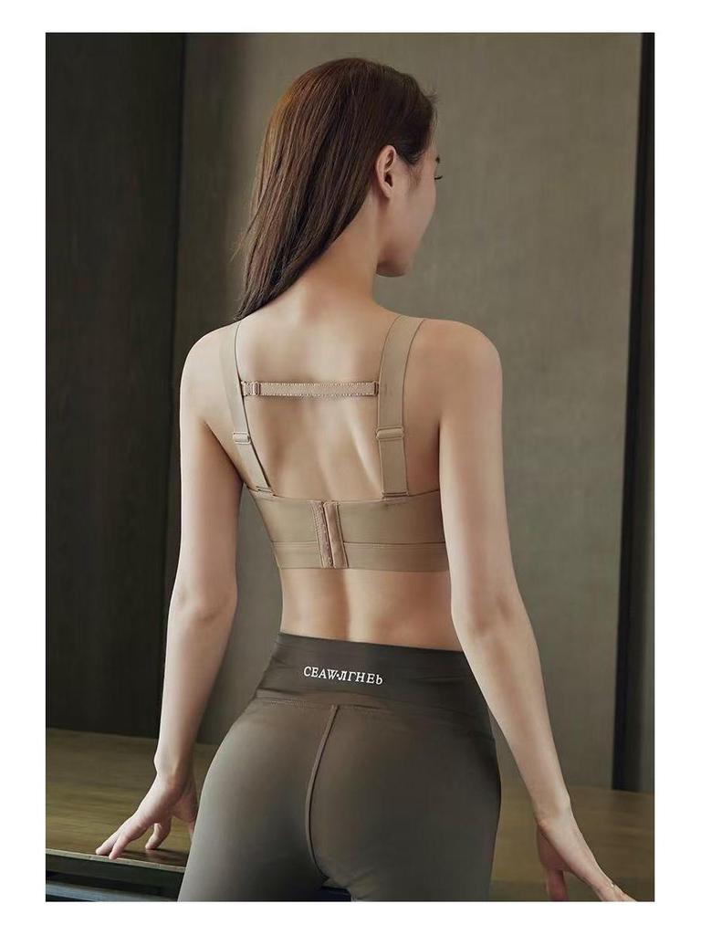 Wirefree Sports Bra for Large Busts - Minimizing, Anti-Sagging, Side Support, Thin Back Smoothing