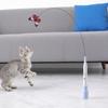 Brinquedo Varinha Borboleta Elétrica para Gatos, Vara de Provocar Gatos com Ventosa, Brinquedo Automático Interativo de Vara para Provocar Gatinhos para Exercício e Brincadeira de Gatos