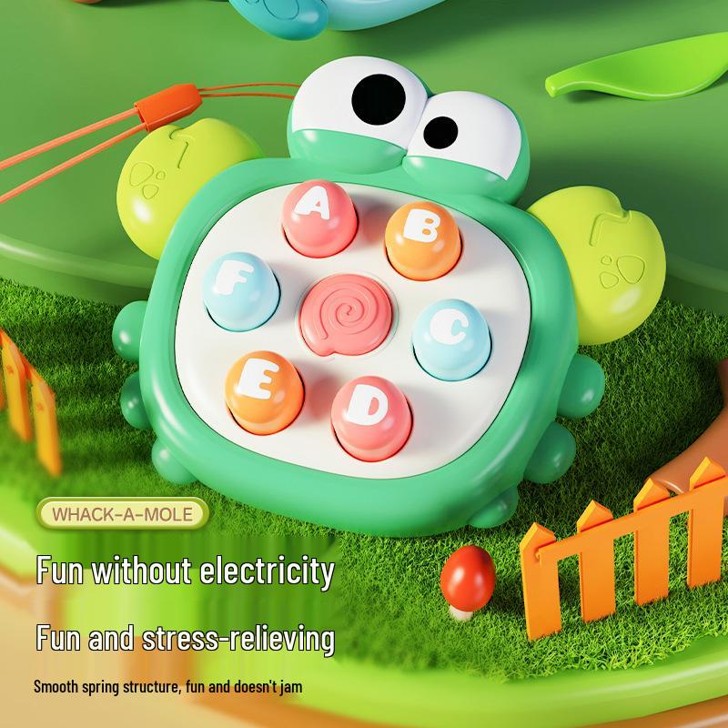 Interactive Whack-a-Mole Puzzle Toy for Early Childhood Development
