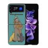 Alf TV Series Phone Case For Samsung Z Flip 7 6 5G Galaxy Z Flip4 Z Flip5 Z Flip3 Coque Black Hard PC Shell Protective Cover