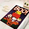1Pc Snoopy'S Halloween Adventure Rug Office Carpet Indoor Outdoor Doormat Nonslip Soft And Comfortable Living Room Christmas Halloween Gift D91897