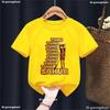 2025 Hot Sale Ice Cream Six Seven 67 Meme Printed T Shirt Girls/Boys Funny Kawaii Kids Clothes Summer Short Sleeve Shirt