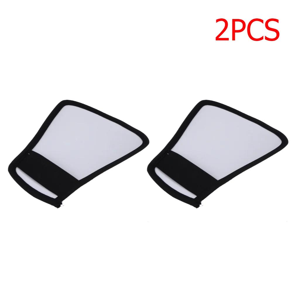 2 ks difuzér blesku fotoaparátu softbox stříbrný a bílý reflektor pro Canon