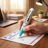 Durable Thermal Paper Erasing Pen Portable Information Erasing Tool Shipping Labels Bills Pen Home