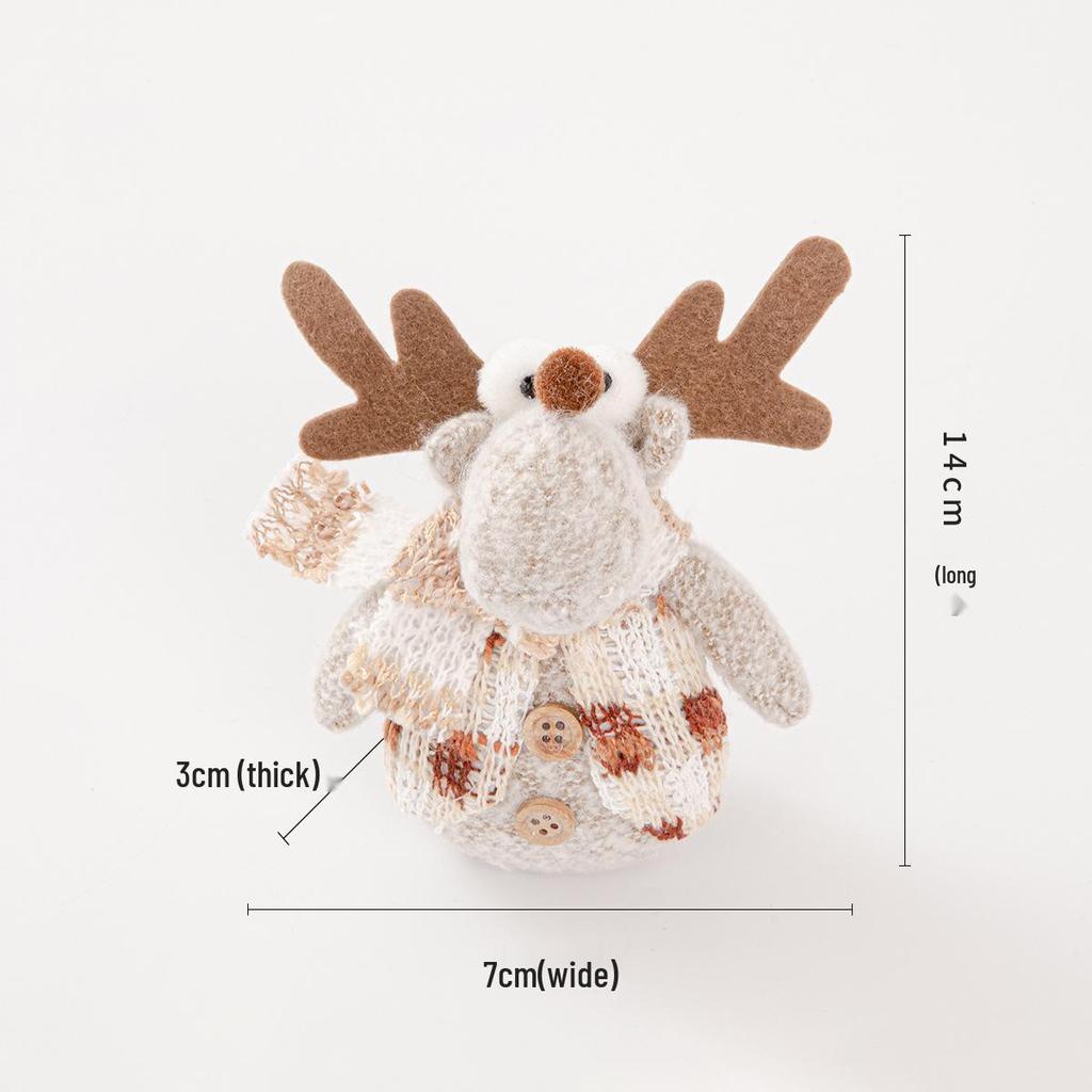 Elegant Cross-border Christmas Gnome Doll Gift - Long-legged Rudolph Ornament