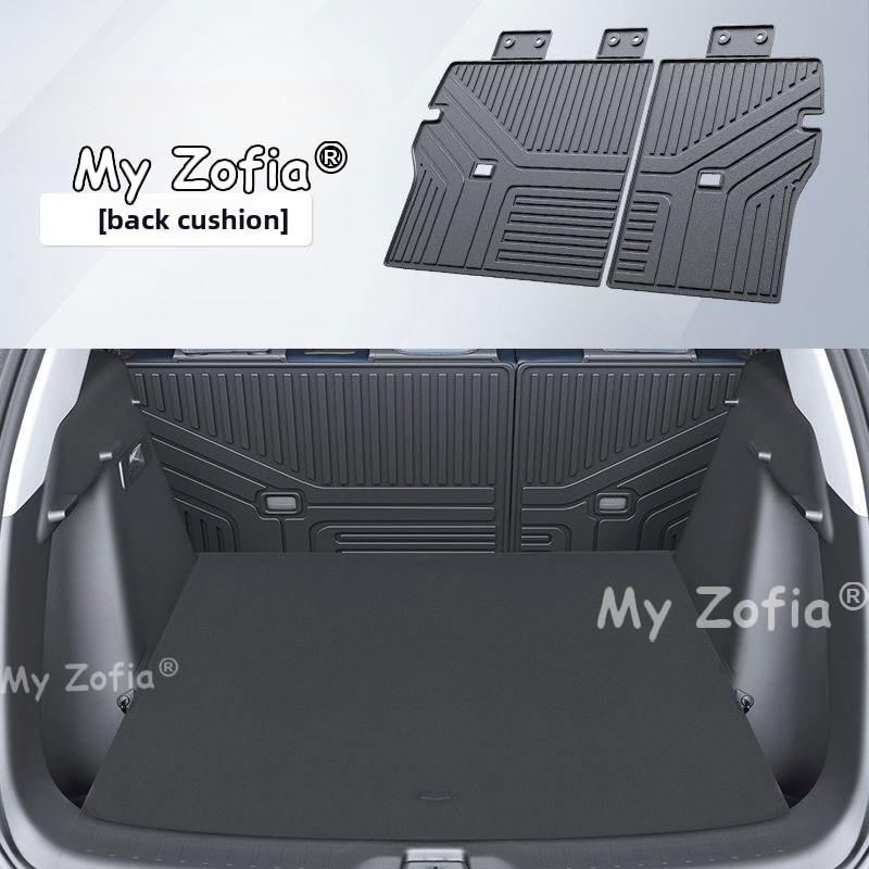 For BYD Atto 3 2026 All Weather Full Coverage TPE Car Trunk Mat Odorless Flexible Rear Cargo Liner for Daily Use Accessories