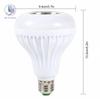 E27 RGB Bluetooth Lampe Ampoule Musicale LED Ampoule Intelligente Lumière Télécommande Sans Fil avec Audio Ampoule de Scène Colorée pour Fête à la Maison