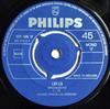 7inch Record ESTHER OFARIM  ABRAHAM  Layla 329006JF PHILIPS 1963 Netherland Pop Used