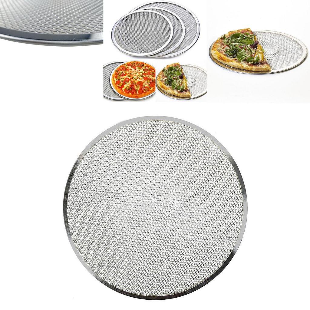 Aluminum Pizza Tray Round Heavy Duty Alloy For Baking And Food Service