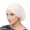Ladies Lace Cross Headscarf Cap With Soft Lightweight Fabric For Casual Wear