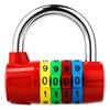 Zinc Alloy 4/5-Digit Combination Anti-Theft Padlock for Windows and Doors