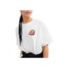 Coach Strawberry Print Round Neck Pullover Short Sleeve T-Shirt Women Tops White CAH64-WHT