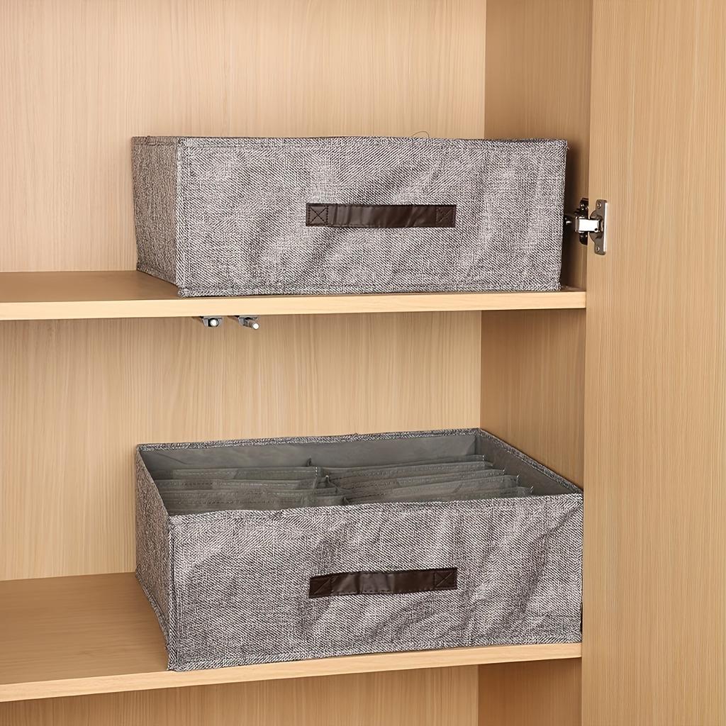 1 Stück-Hosen- und Jeans-Organizer, Kleiderorganizer im Schrank, Schrankorganizer-Schublade Unterwäsche Socken T-Shirt Schrankorganizer