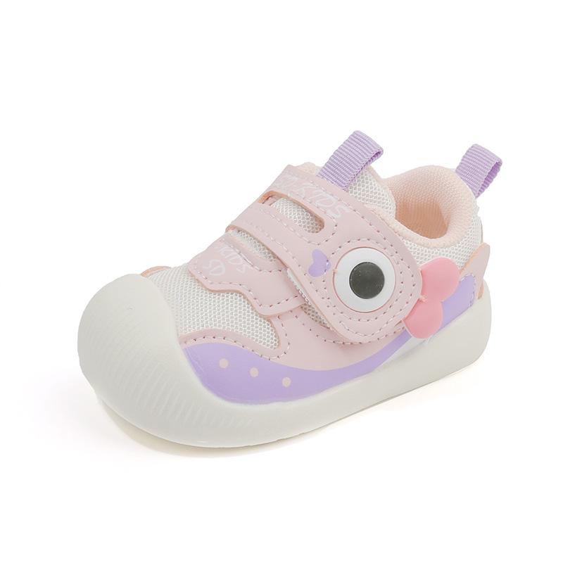 New Fashion Casual Baby Girl Shoe Cute Cartoon Breath Baby Shoe Mesh Soft Bottom Simple Boy Shoes Anti Slip Versatile Sneakers