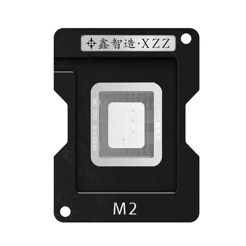 XZZ BGA Reballing Schablone für Laptop CPU SLJ8E A12X BD82HM55 M2 CXD90060GG SR15F A1990 A1707 Direktheizung BGA Vorlage