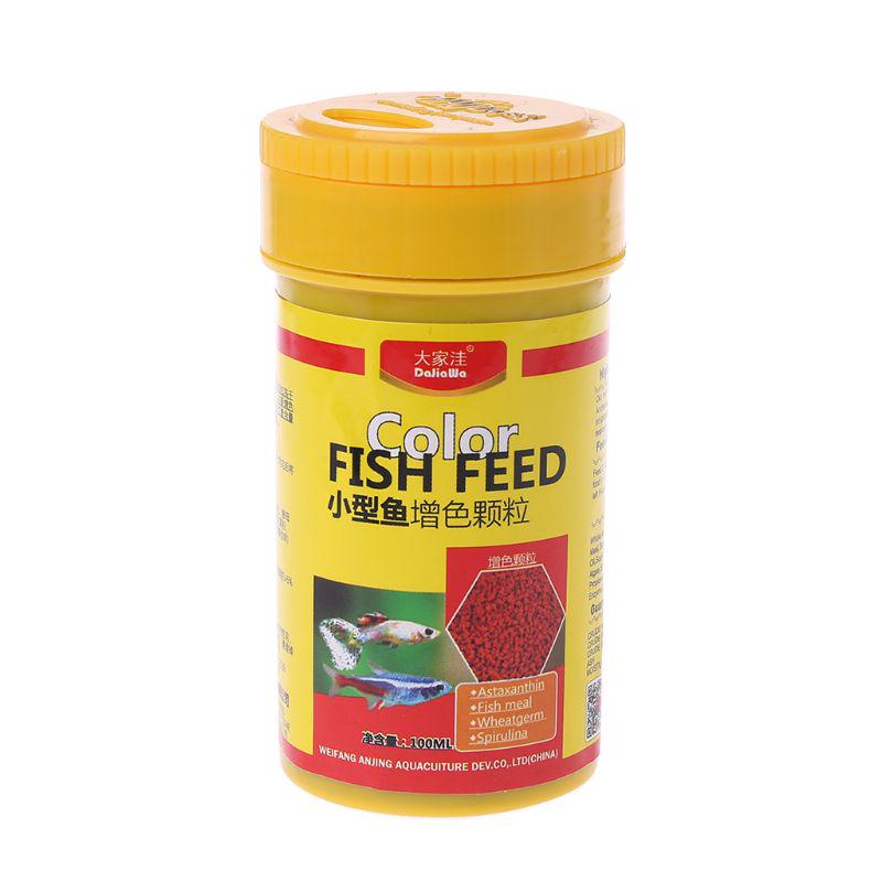 

NEW Fish Food Pellets Small Ornamental Fish Growth Mini Pellet Balanced Diet High Protein Spirulina Color Enhanced Formula ONE SIZE