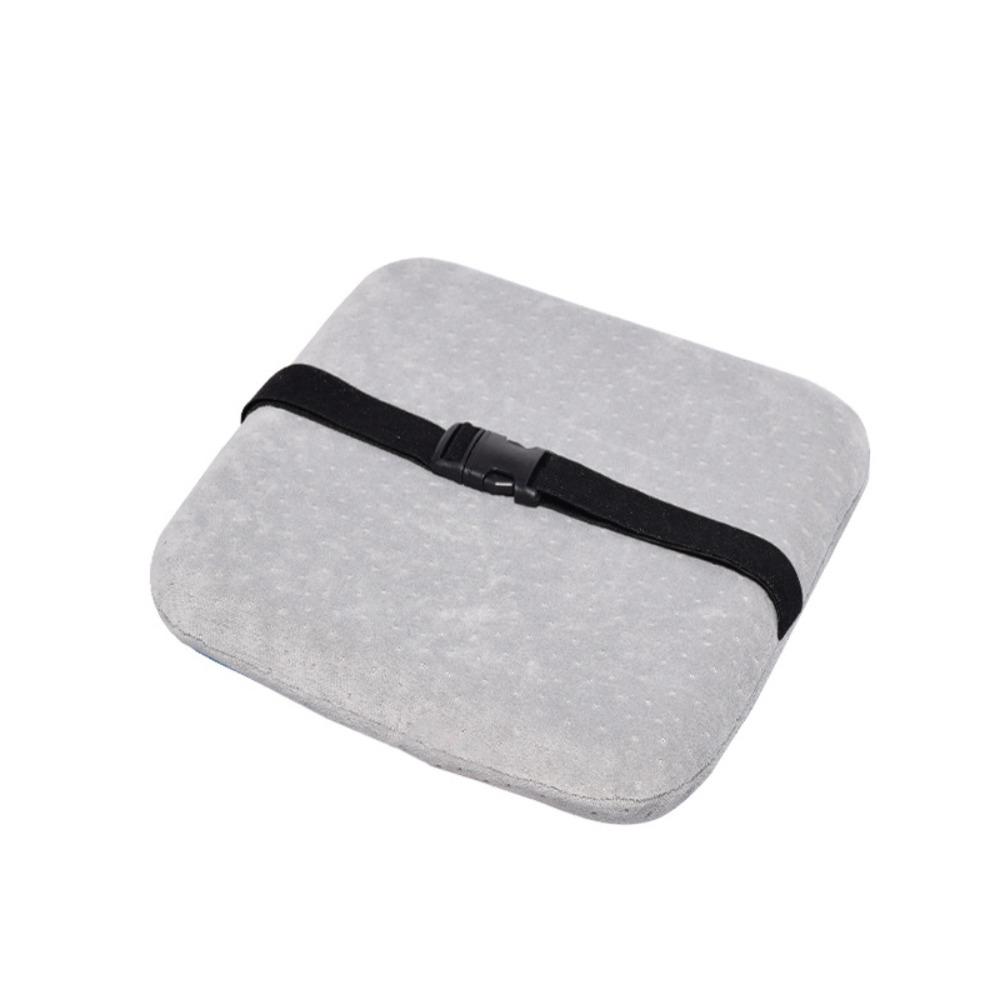 Square Seat Cushion with Strap Plastic Stool Pad Universal Student Chair Cushion Kindergarten