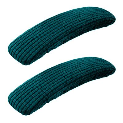 1 Paar Armlehnenbezüge für Bürostühle, staubdicht, dehnbar, schmutzabweisend, Spandex-Stretch, Schonbezug für Computerstühle