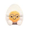 Jellycat Easter Series Boiled Egg with Glasses Cute Doll Plush Doll 14cm High