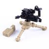 MOC WW2 Militärpistole Kanone Bausteine Schwere Waffen Kriegsszene Soldaten Armee Figuren Zubehör Waffen Steine Spielzeug