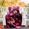 1pc nezouko3 Theme Blanket - Digital Print, Polyester, Cozy for All Seasons, Perfect for Outdoor, and Travel
