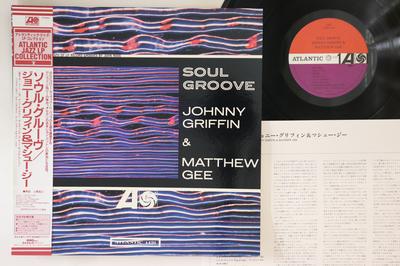 Disque LP JOHNNY GRIFFIN, MATTHEW GEE - Soul Groove AMJY1431 ATLANTIC 1992 Japon Obi Jazz Occasion