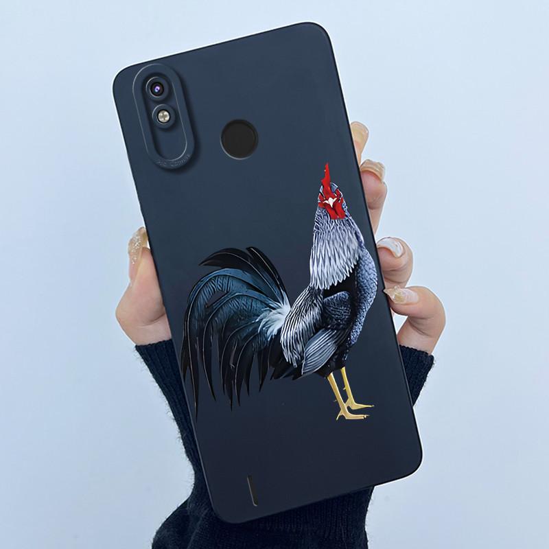 

For Tecno Spark 4 Lite KC8S / Pop 3 Plus Casing Spark4 lite Silicone Phone Case Sweet Printing Shell Lovely Painted Back Cover Tecno Pop 3 Plus