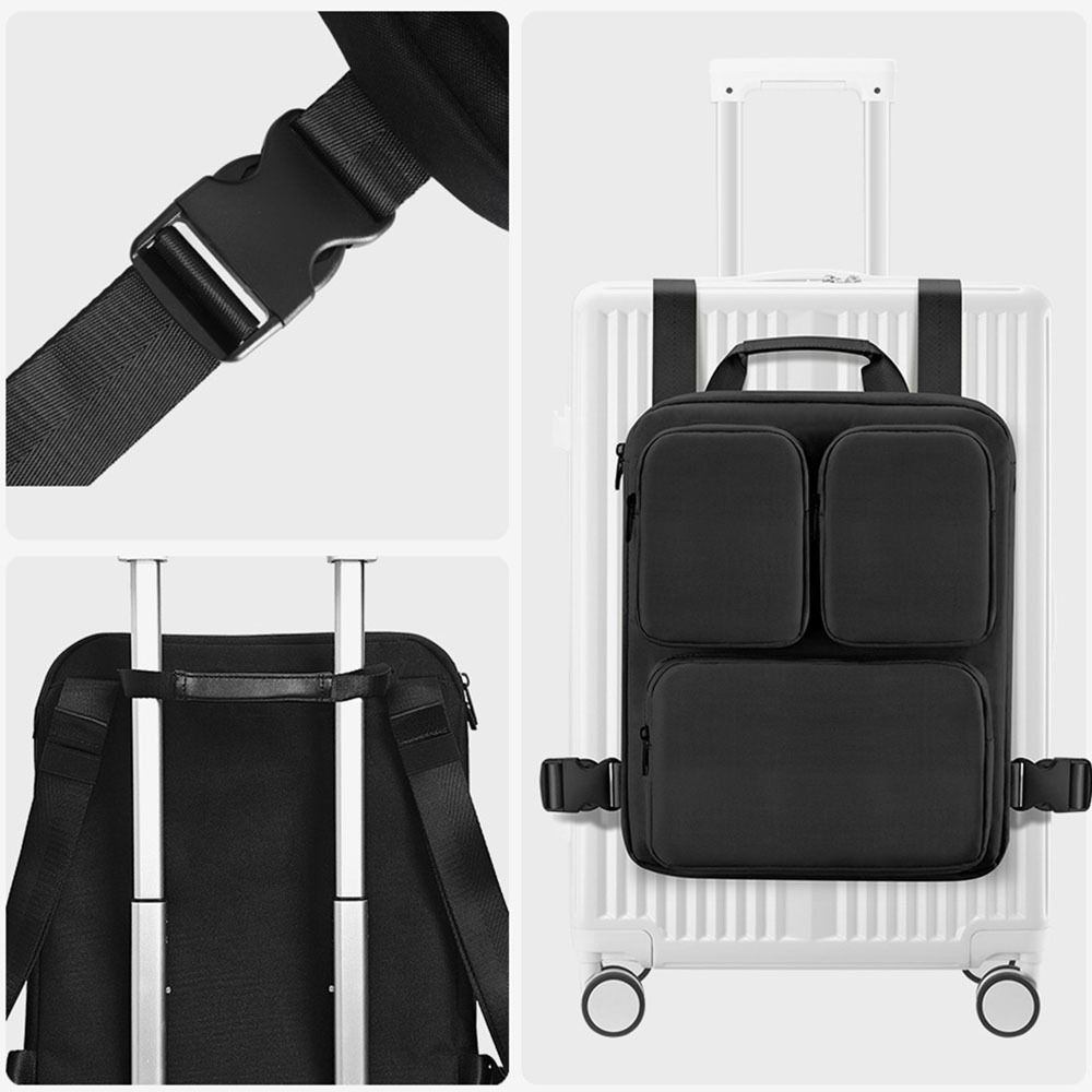 Large Capacity Suitcase Additional Handbag Expansion Luggage Harness with Pockets  Picnic