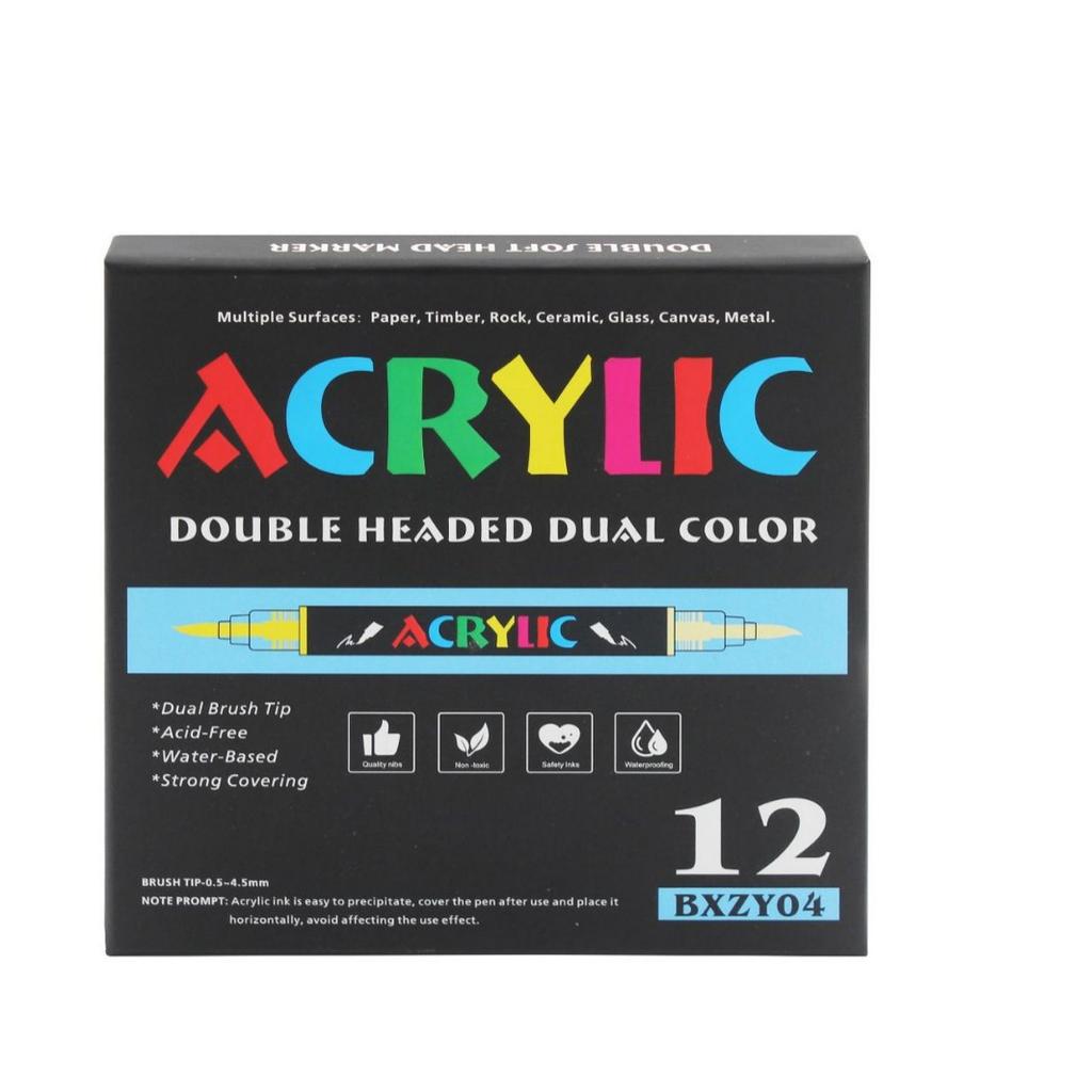 Large Acrylic Marker, Water-Based Student Art Special Watercolor Pen, Children'S Acrylic Pen