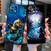TPU Back Case for LG G7 K42 K50 K52 K41s K40s G6 K50s K61 G8 ThinQ K51s K40 Alice In Wonderland Cheshire Cats Black Phone Cover