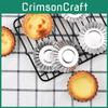 Heavy-duty Iron Egg Tart Molds Pudding Tart Shells Modern Design