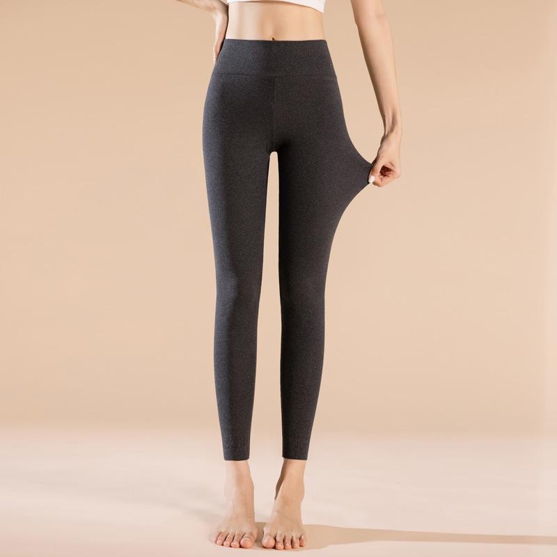 

De Róng Women s Plus Size Seamless Slimming Yoga Pants – Butt-Lifting, Tight-Fit Sports Base Layer for Autumn/Winter. XL [110-135 lbs]