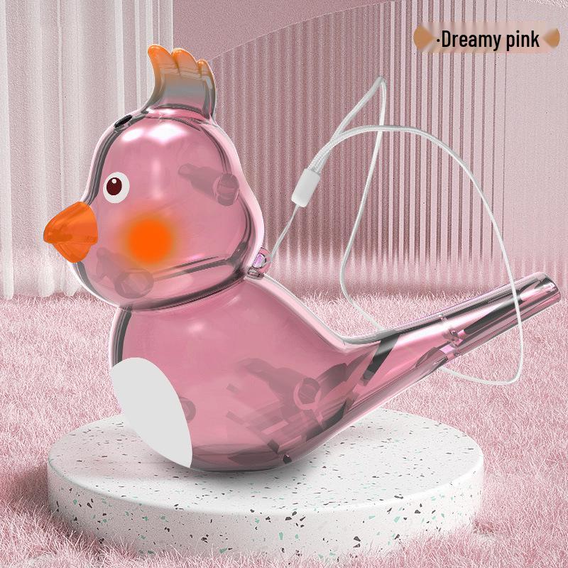 Pískátko pro ptáčky plněné vodou pro děti: Zlepšuje orálně motorické dovednosti a artikulaci pomocí realistických zvuků ptáků pro kojence a batolata